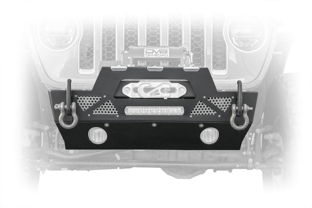 DV8 Offroad FBJL-02 Jeep Front Bumper 18-Present Jeep JL/20-Present Jeep JT DV8 Offroad - Truck Part Superstore