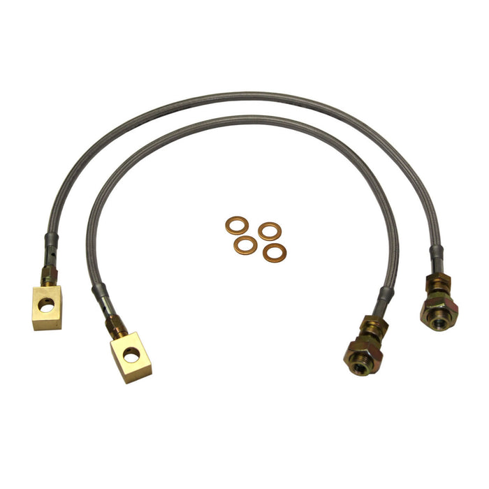 Skyjacker FBL16 Stainless Steel Brake Line 70-78 Blazer/Pickup Front 7200 GVWR Or Less Lift Height 3-4 Inch Pair Skyjacker - Truck Part Superstore