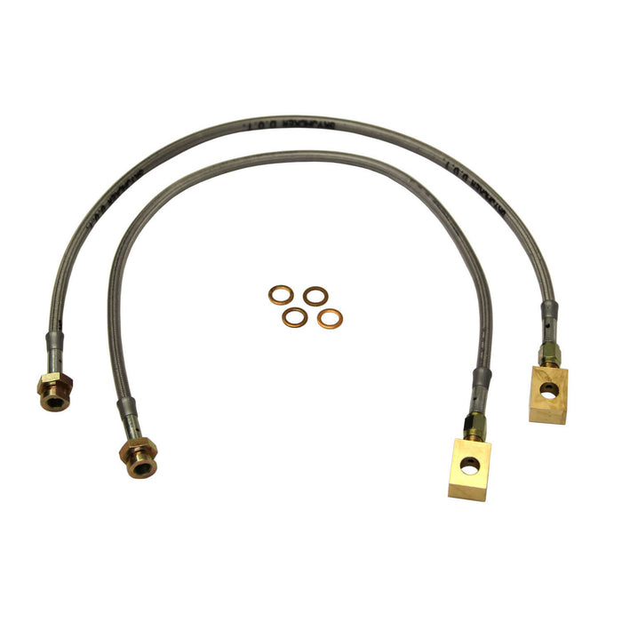Skyjacker FBL17 Stainless Steel Brake Line 79-91 Blazer/Pickup Front 7200 GVWR Or Less Lift Height 3-4 Inch Pair Skyjacker - Truck Part Superstore