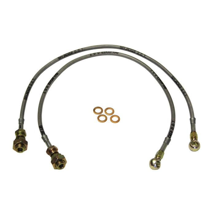 Skyjacker FBL26 Stainless Steel Brake Line 70-78 Chevy/GMC Suburban/Pickup Front 8600 GVWR Or Greater Lift Height 3-4 Inch Pair Skyjacker - Truck Part Superstore