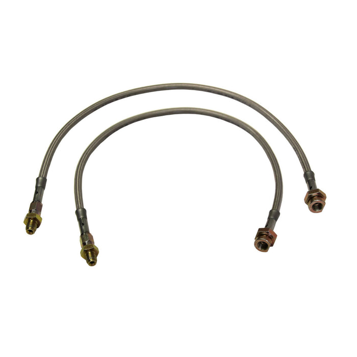 Skyjacker FBL46 Jeep Stainless Steel Brake Line 76-81 CJ5/CJ7 Scrambler Front Lift Height 3-5 Inch Pair Skyjacker - Truck Part Superstore