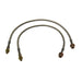 Skyjacker FBL46 Jeep Stainless Steel Brake Line 76-81 CJ5/CJ7 Scrambler Front Lift Height 3-5 Inch Pair Skyjacker - Truck Part Superstore