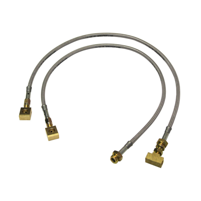 Skyjacker FBL81 Ford Stainless Steel Brake Line 90-96 Bronco/F-150 Front Lift Height 4-8 Inch Pair Skyjacker - Truck Part Superstore