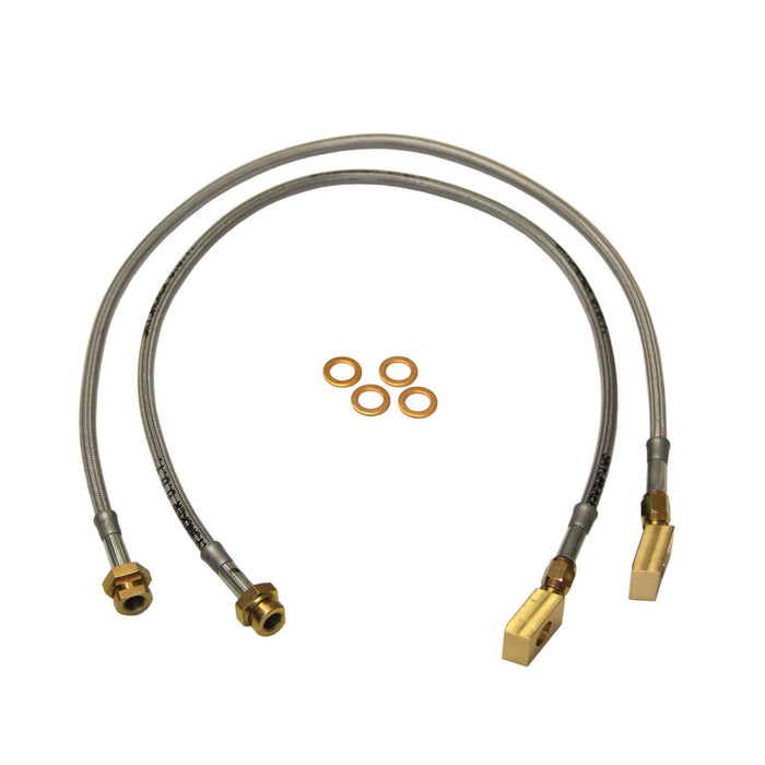 Skyjacker FBL90 F-250/F-350 Stainless Steel Brake Line 80-89 Ford F-250/F-350 Front Lift Height 4-6 Inch Pair Skyjacker - Truck Part Superstore