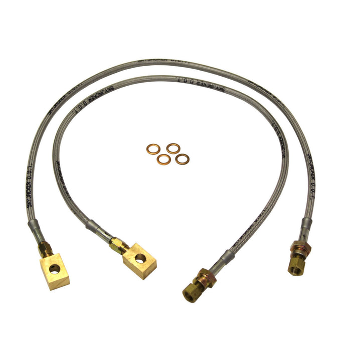 Skyjacker FBL93 F-250/F-350 Stainless Steel Brake Line 76-79 Ford F-250/F-350 Front Lift Height 4-6 Inch Pair Skyjacker - Truck Part Superstore