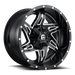 Fuel 1PC D61320902650 D613 20X9 5X4.5/5.0 GL-BLK-MIL 01MM - Truck Part Superstore
