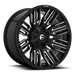 Fuel 1PC D64920009847 D649 20X10 6X135/5.5 GL-BLK-MIL -18MM - Truck Part Superstore