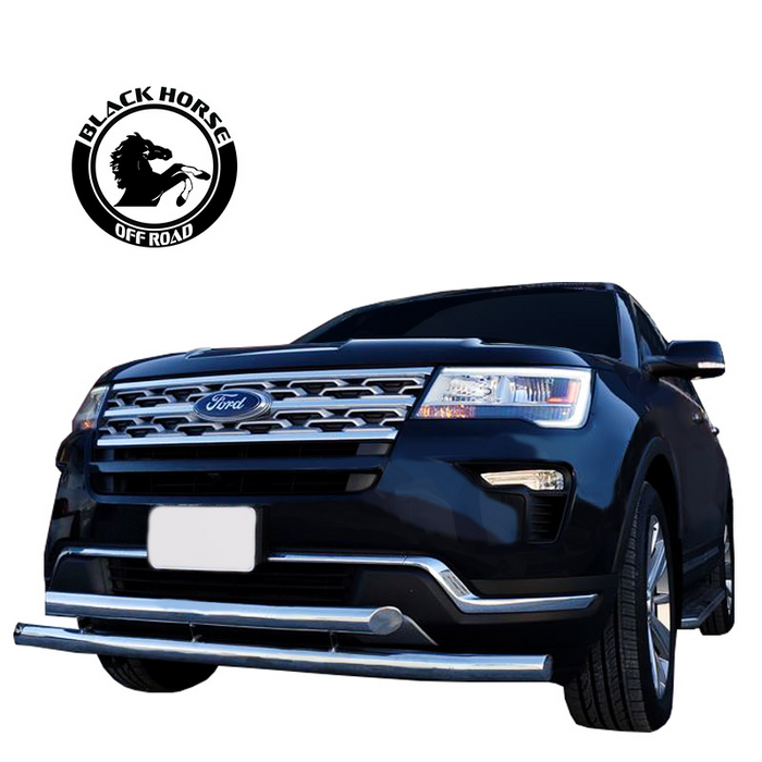 Black Horse Off Road FD-FO01S Stainless Steel Stainless Steel Double Layer - Truck Part Superstore