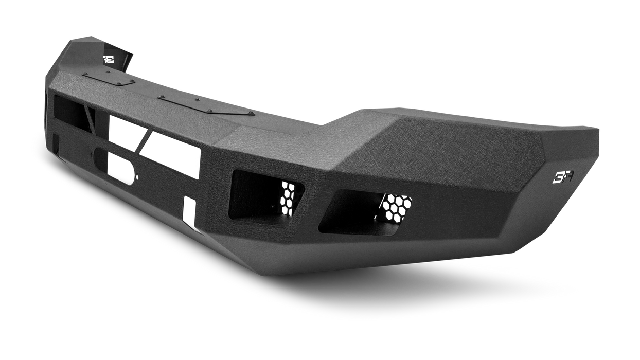 Body Armor 4x4 FD-19341 Eco Series Front Winch Bumper, Black, F-250 - Truck Part Superstore