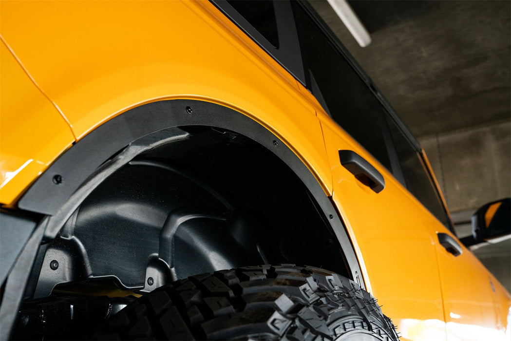 DV8 Offroad FDBR-03 21-22 Ford Bronco Fender Flare Deletes Front and Rear DV8 Offroad - Truck Part Superstore