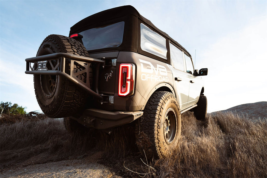 DV8 Offroad FDBR-03 21-22 Ford Bronco Fender Flare Deletes Front and Rear DV8 Offroad - Truck Part Superstore