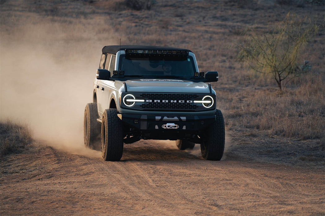 DV8 Offroad FDBR-03 21-22 Ford Bronco Fender Flare Deletes Front and Rear DV8 Offroad - Truck Part Superstore