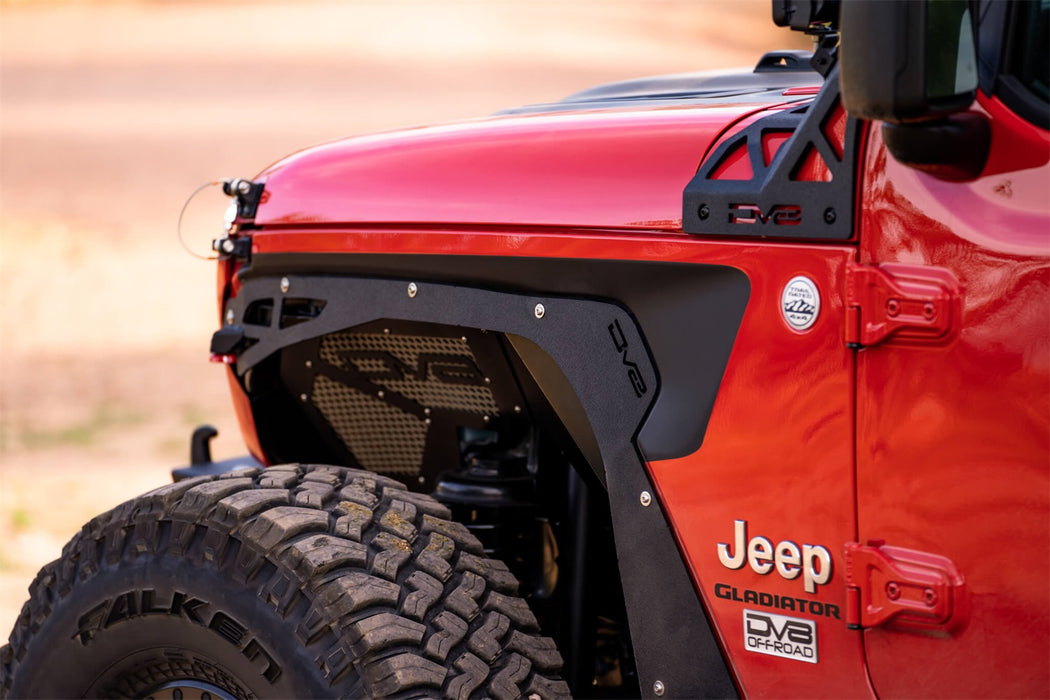 DV8 Offroad FDGL-03 Fender Flare Delete Kit; Front and Rear; - Truck Part Superstore