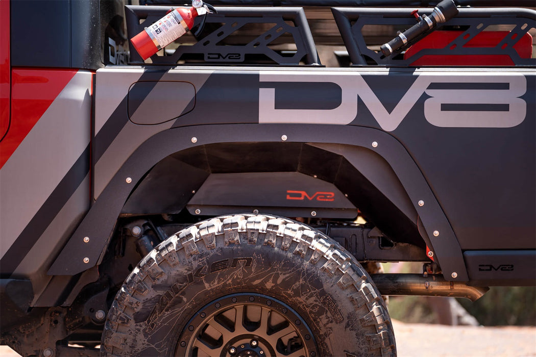DV8 Offroad FDGL-03 Fender Flare Delete Kit; Front and Rear; - Truck Part Superstore