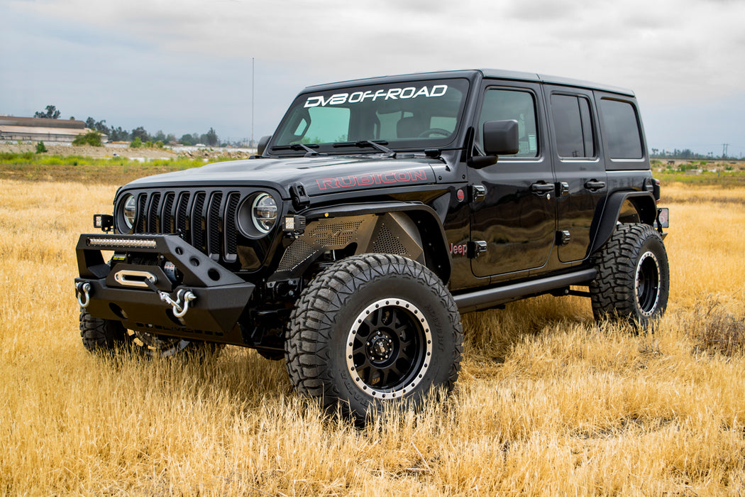 DV8 Offroad FDJL-02 Jeep JL Slim Fenders Set of 4 with LED Turn Signal Lights 18-Present Wrangler JL DV8 Offroad - Truck Part Superstore