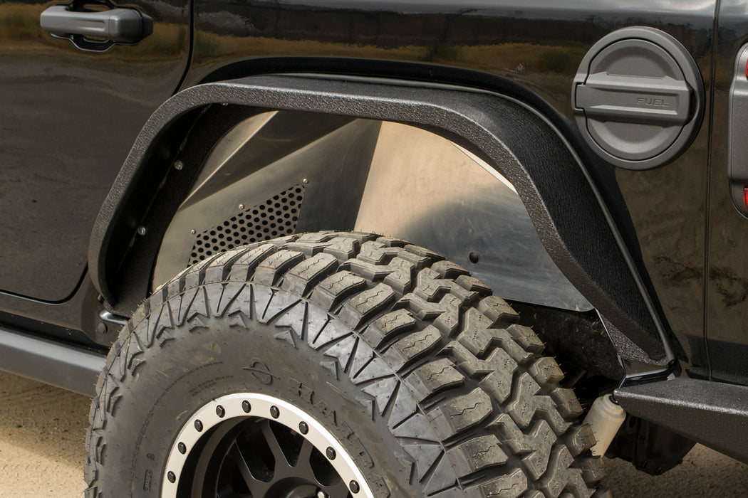 DV8 Offroad FDJL-02 Jeep JL Slim Fenders Set of 4 with LED Turn Signal Lights 18-Present Wrangler JL DV8 Offroad - Truck Part Superstore