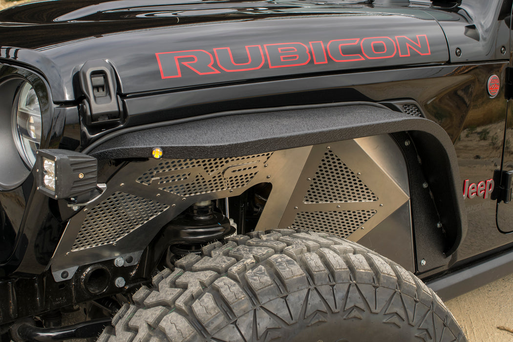 DV8 Offroad FDJL-02 Jeep JL Slim Fenders Set of 4 with LED Turn Signal Lights 18-Present Wrangler JL DV8 Offroad - Truck Part Superstore