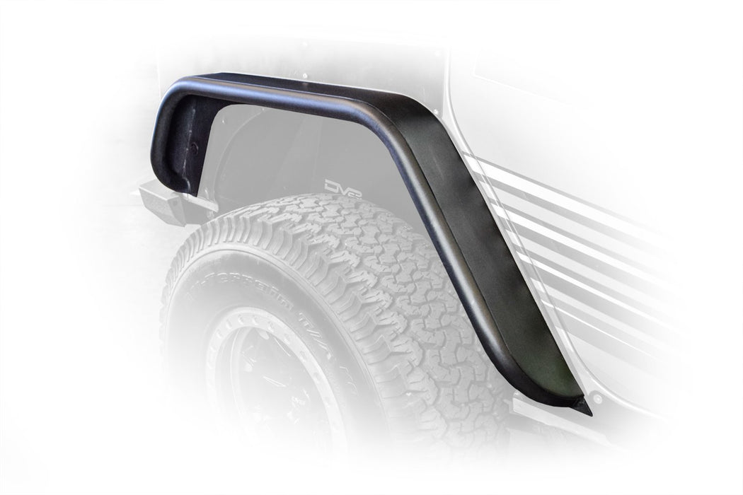 DV8 Offroad FENDB-02 Jeep JK Flat Tube Fenders Front and Rear 07-18 Wrangler JK DV8 Offroad - Truck Part Superstore
