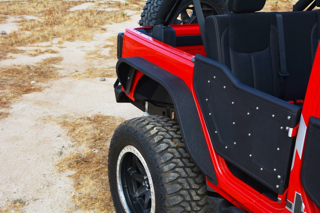 DV8 Offroad FENDB-06 Jeep JK Slim Fenders Front and Rear 07-18 Wrangler JK DV8 Offroad - Truck Part Superstore