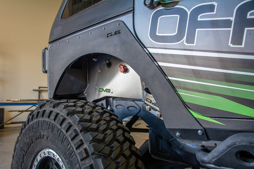 DV8 Offroad FENDB-08 Jeep JK Fender Delete Kit (Front and Rear) 2 Door and 4 Door DV8 Offroad - Truck Part Superstore
