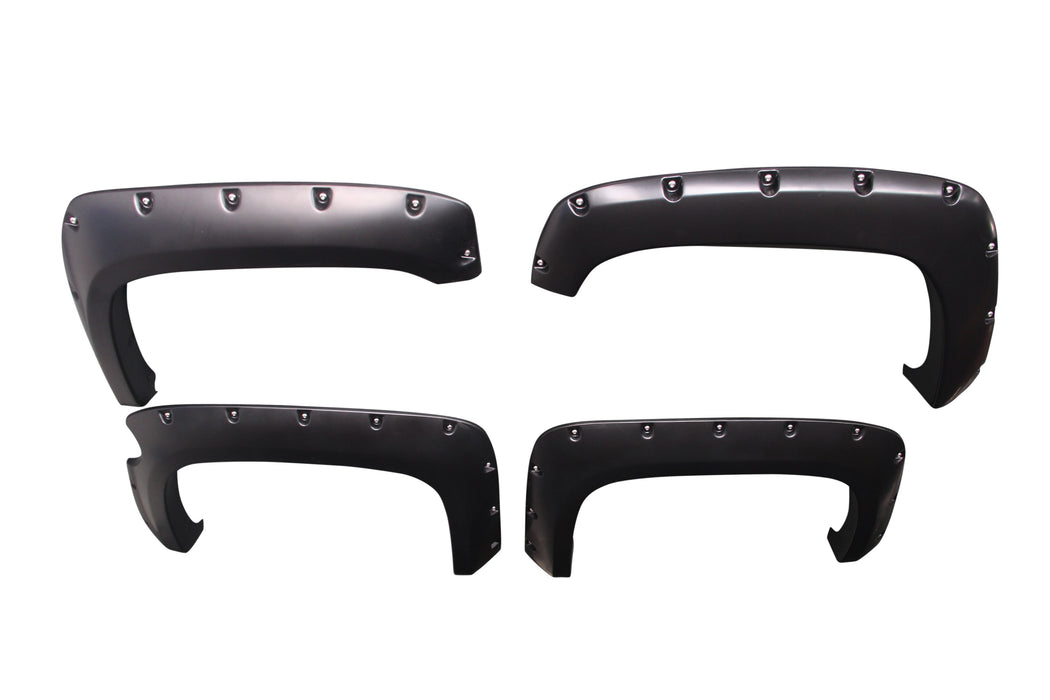 Black Horse Off Road FF-CHSIL-SM-PKT-03 Black TPO Pocket Style - Truck Part Superstore