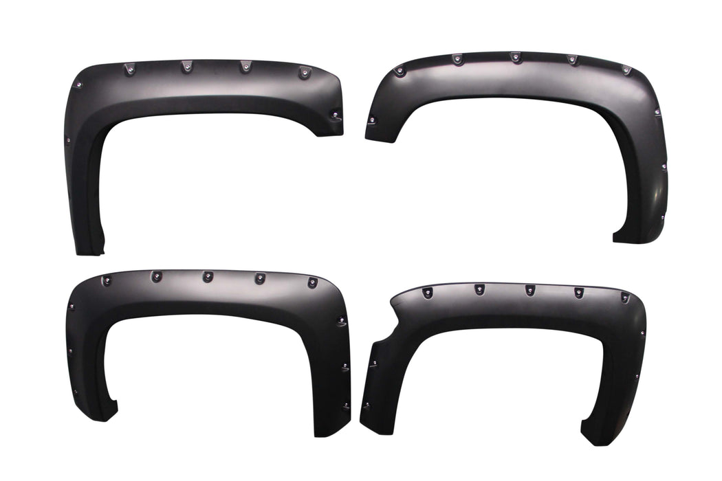 Black Horse Off Road FF-CHSIL-SM-PKT-07 Black TPO Pocket Style - Truck Part Superstore