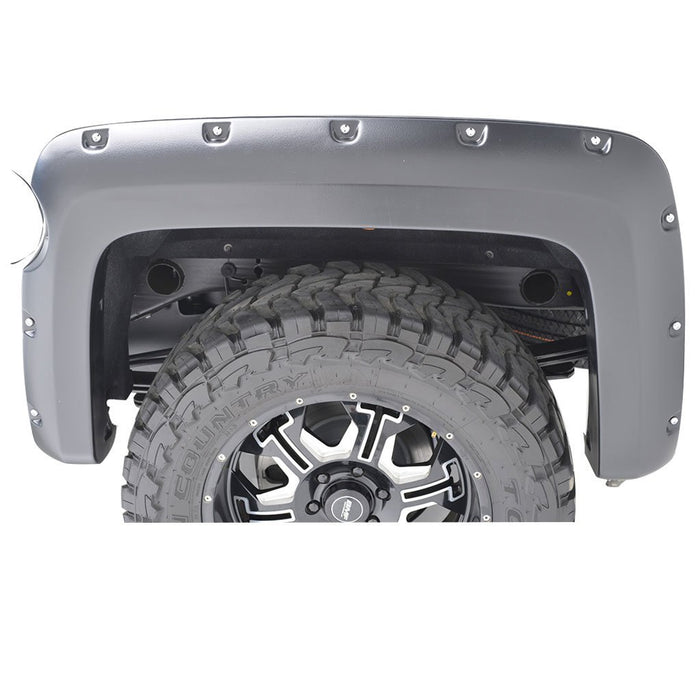 Black Horse Off Road FF-CHSIL19-SM Black TPO Smooth Paintable ?Pocket Style - Truck Part Superstore