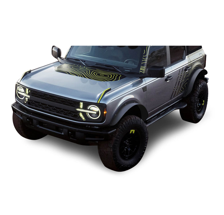 Black Horse Off Road FF-FBFR21 Black Steel Sheet Metal Plate - Truck Part Superstore