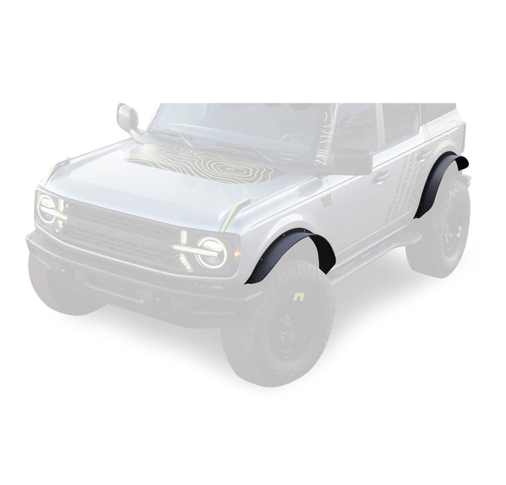 Black Horse Off Road FF-FBFR21 Black Steel Sheet Metal Plate - Truck Part Superstore