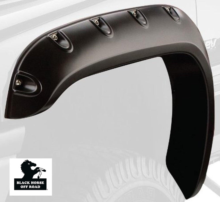 Black Horse Off Road FF-TOTA01-SM-PKT-12 Black TPO Pocket Style - Truck Part Superstore