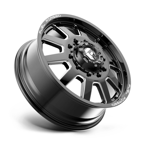 Fuel Mono DE092282A9 D09 22X8.25 10X225 MT-BLK-MIL 105MM - Truck Part Superstore