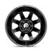 Fuel Mono DE0922829235 D09 22X8.25 8X200 MT-BLK-MIL -202MM - Truck Part Superstore