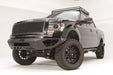 Fab Fours FF09-D1951-1 Vengeance Front Bumper; 2 Stage Black Powder Coated; No Guard; - Truck Part Superstore