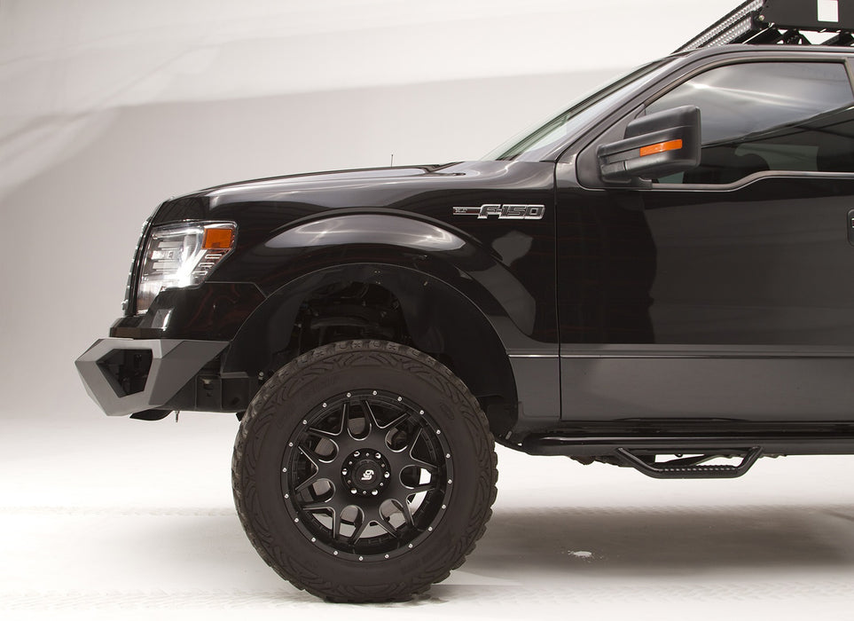 Fab Fours FF09-D1951-B Vengeance Front Bumper; Uncoated/Paintable; No Guard; - Truck Part Superstore