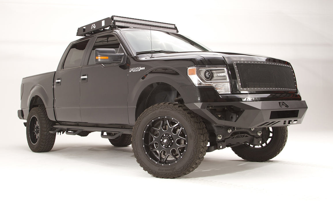 Fab Fours FF09-D1951-B Vengeance Front Bumper; Uncoated/Paintable; No Guard; - Truck Part Superstore