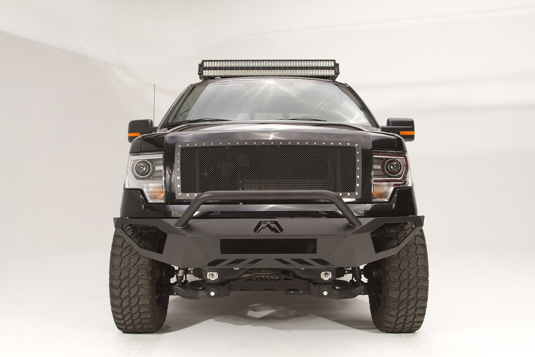 Fab Fours FF09-D1952-1 Vengeance Front Bumper; 2 Stage Black Powder Coated; Pre-Runner; - Truck Part Superstore