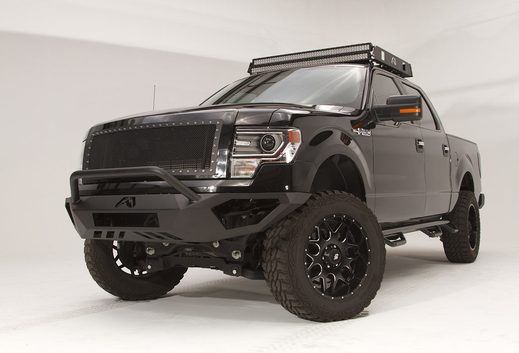 Fab Fours FF09-D1952-B Vengeance Front Bumper; Uncoated/Paintable; Pre-Runner; - Truck Part Superstore