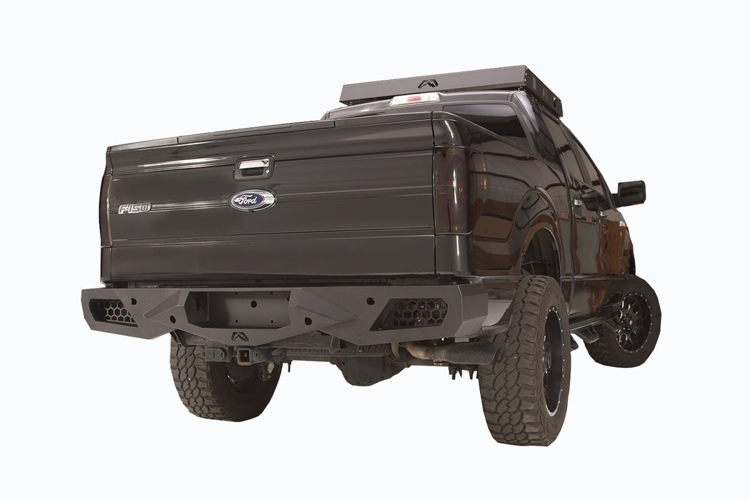 Fab Fours FF09-E1751-B Vengeance Rear Bumper; Uncoated/Paintable; - Truck Part Superstore