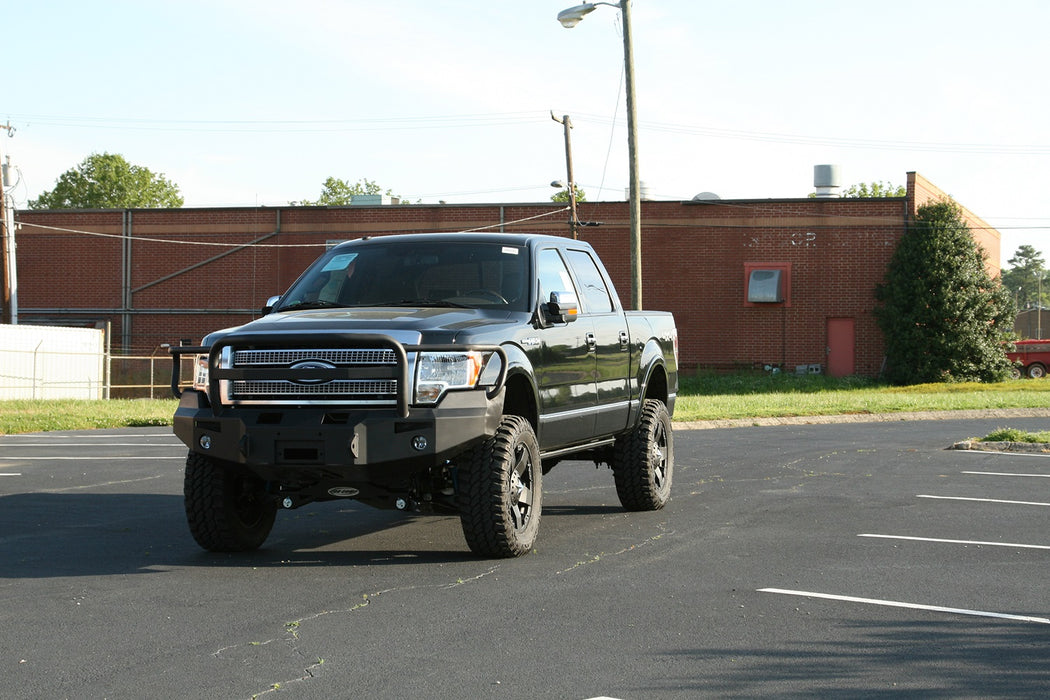 Fab Fours FF09-H1950-B Premium Heavy Duty Winch Front Bumper - Truck Part Superstore