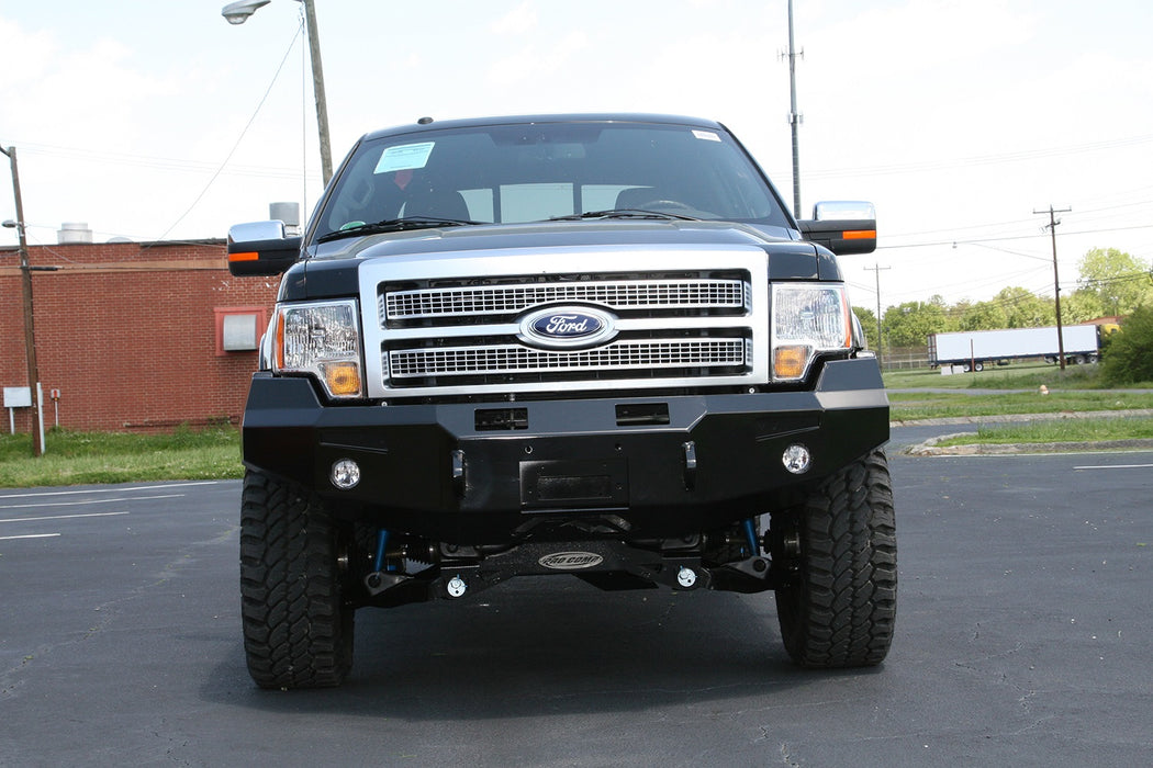 Fab Fours FF09-H1951-B Premium Heavy Duty Winch Front Bumper - Truck Part Superstore