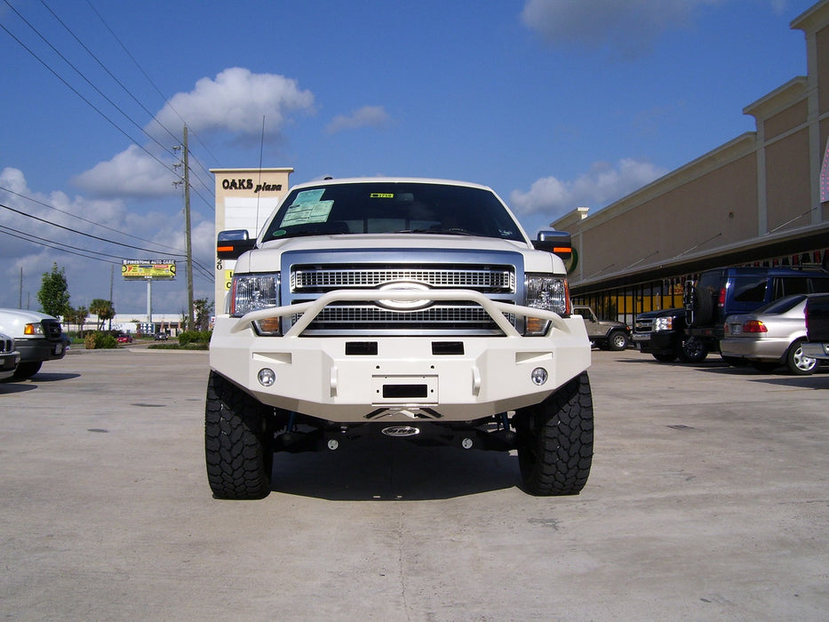 Fab Fours FF09-H1952-B Premium Heavy Duty Winch Front Bumper - Truck Part Superstore