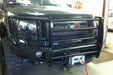 Fab Fours FF09-K1960-1 Black Steel Front Ranch Bumper - Truck Part Superstore