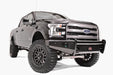 Fab Fours FF09-K1961-1 Black Steel Front Ranch Bumper - Truck Part Superstore