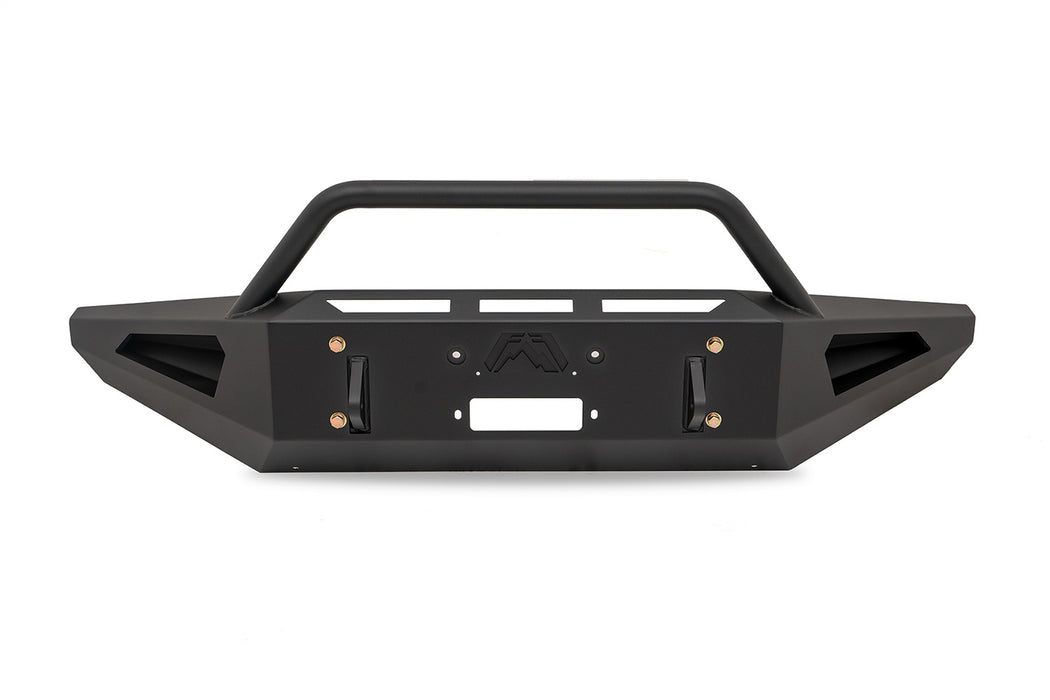 Fab Fours FF09-RS1762-1 Red Steel Front Bumper; w/Pre-Runner Guard; - Truck Part Superstore