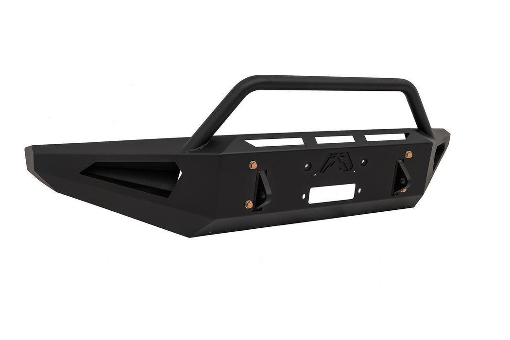 Fab Fours FF09-RS1762-1 Red Steel Front Bumper; w/Pre-Runner Guard; - Truck Part Superstore