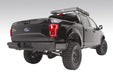 Fab Fours FF09-U1750-1 Elite Rear Bumper; 2 Stage Black Powder Coated; - Truck Part Superstore