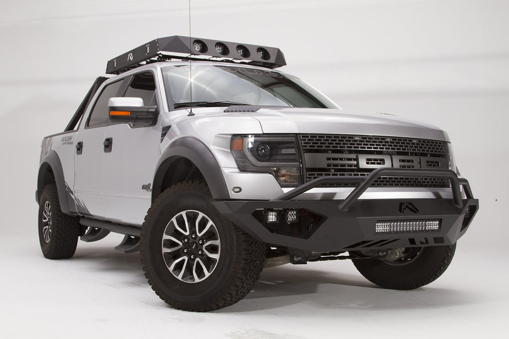 Fab Fours FF10-D1962-1 Vengeance Front Bumper; 2 Stage Black Powder Coated; Pre-Runner; - Truck Part Superstore