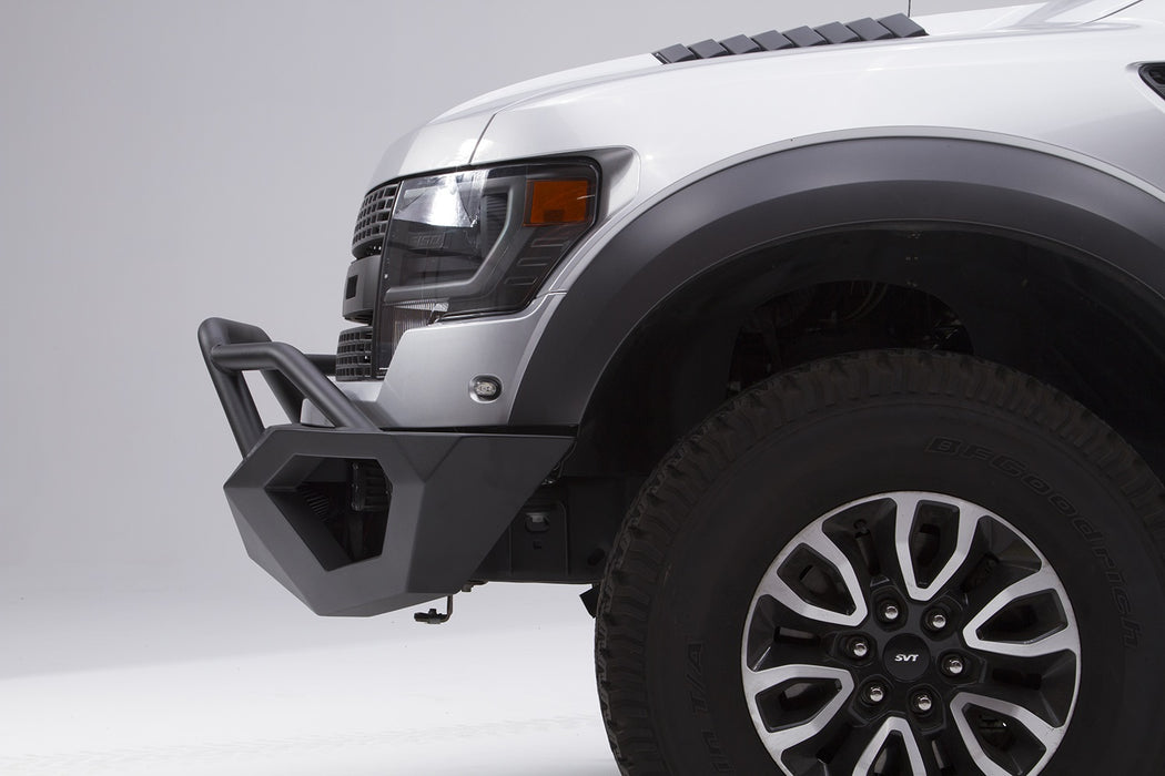 Fab Fours FF10-D1962-1 Vengeance Front Bumper; 2 Stage Black Powder Coated; Pre-Runner; - Truck Part Superstore