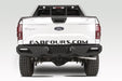 Fab Fours FF15-E3251-B Vengeance Rear Bumper; Uncoated/Paintable; w/Sensors; [AWSL]; - Truck Part Superstore