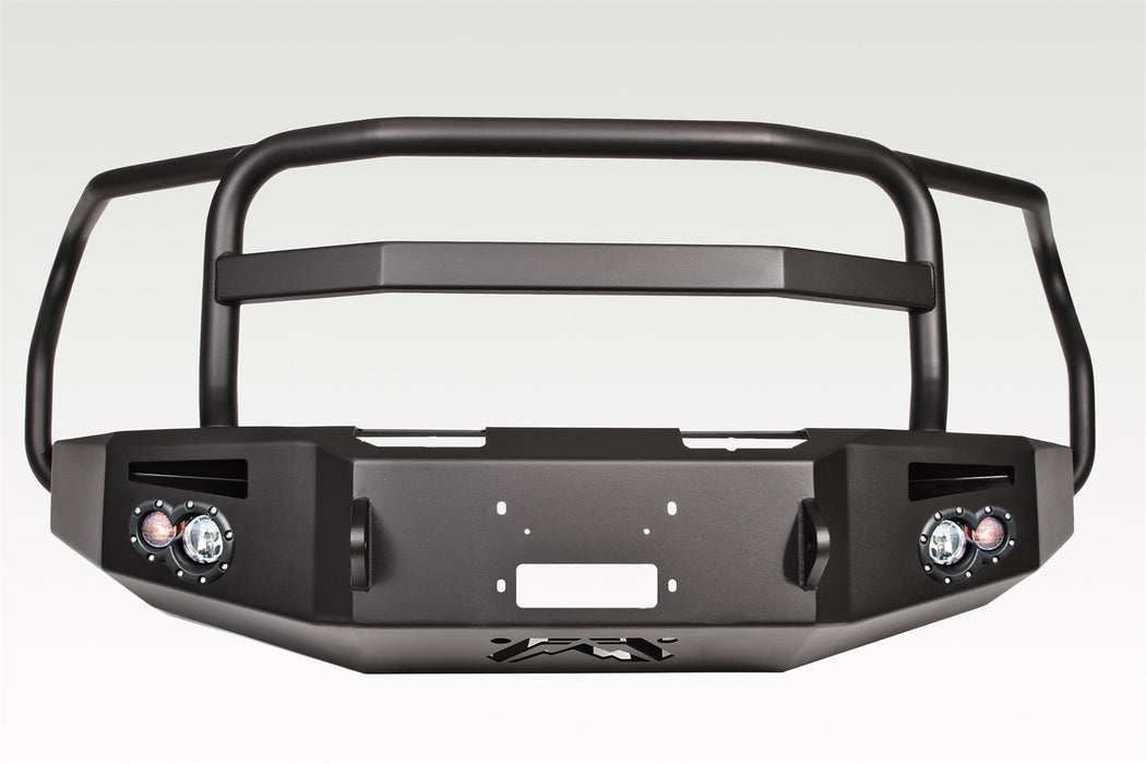Fab Fours FF15-H3250-1 Premium Heavy Duty Winch Front Bumper - Truck Part Superstore